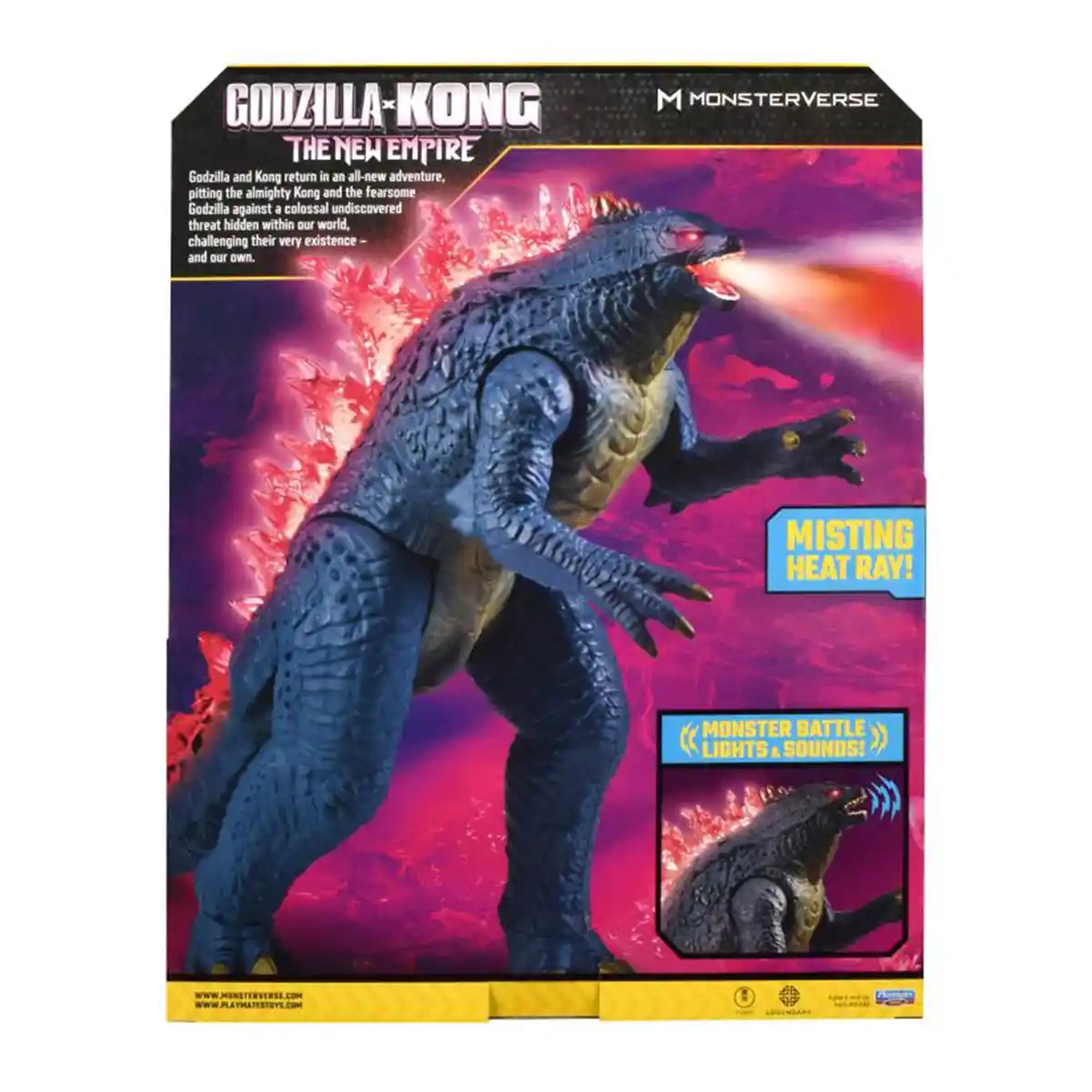 Godzilla vs. Kong Mega Fig. 13" w/Lights & Sounds Asst. 2