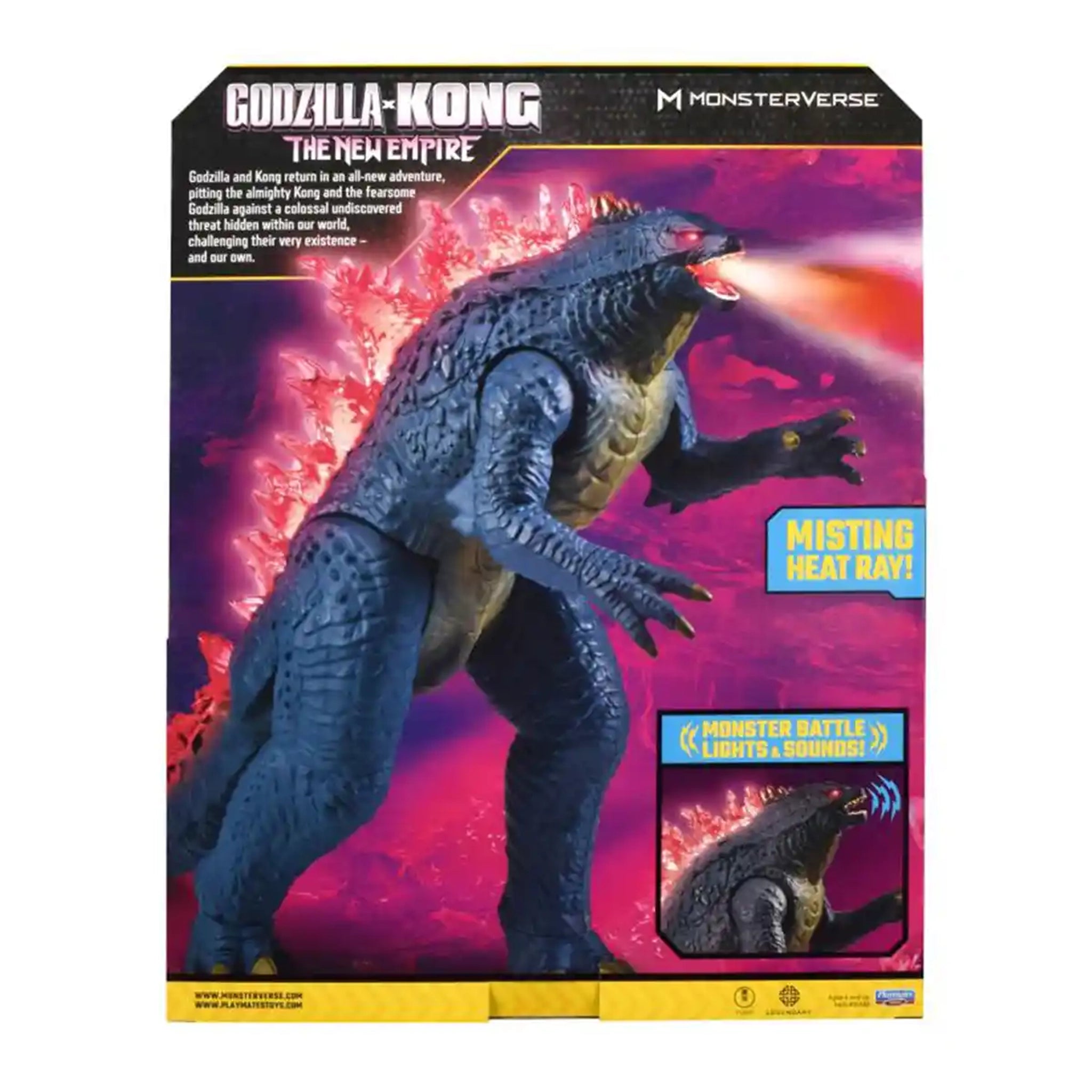 Godzilla vs. Kong Mega Fig. 13" w/Lights & Sounds Asst. 2