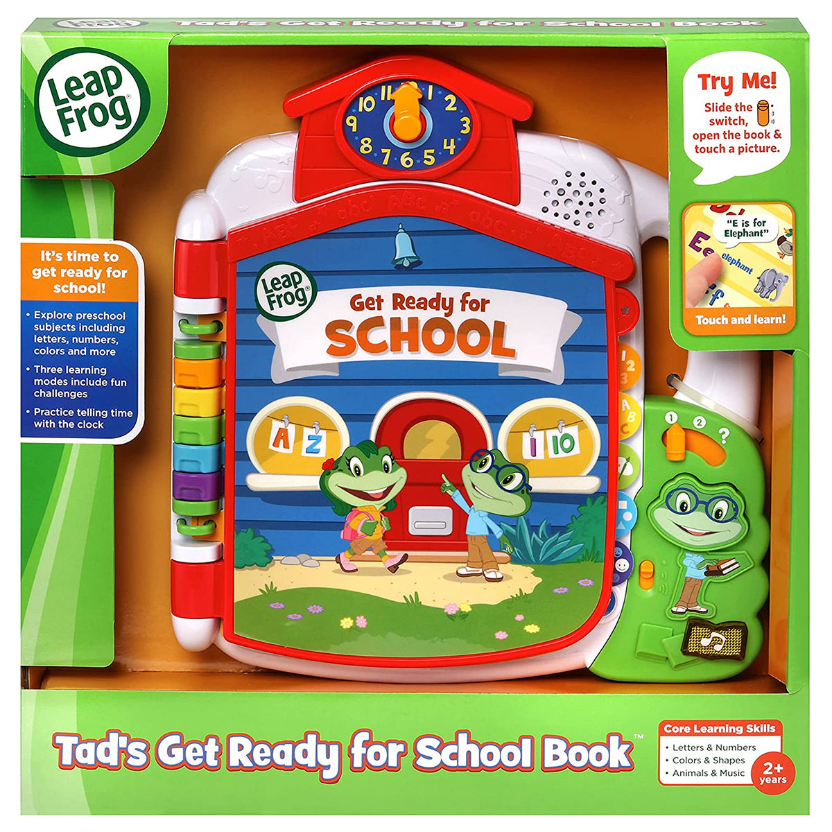 Leapfrog Tad's get Ready for school book