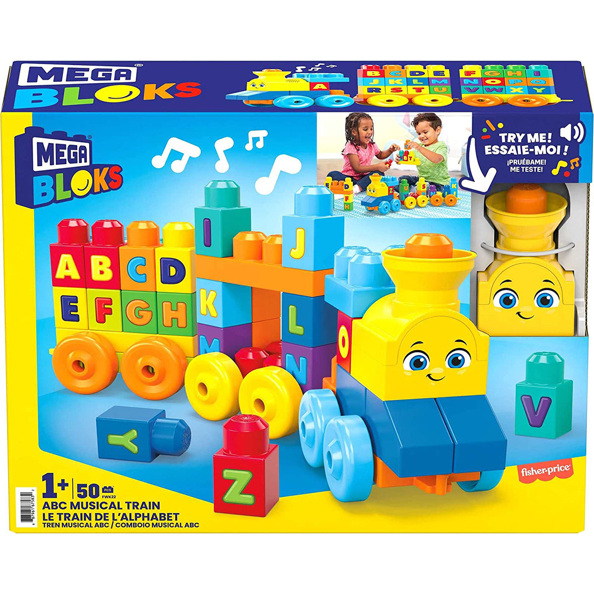 Mega Bloks ABC Musical Train