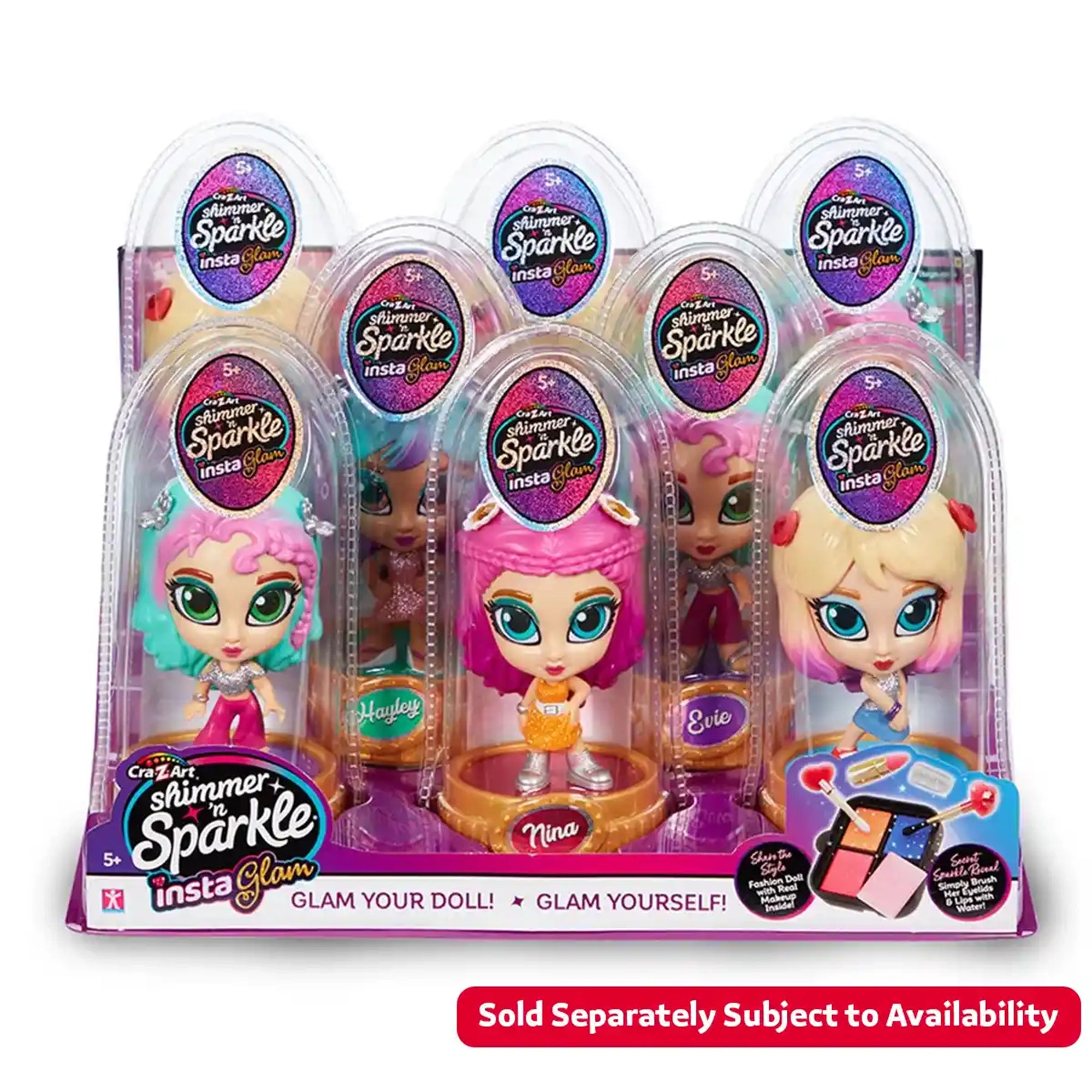 InstaGlam Makeup Dolls