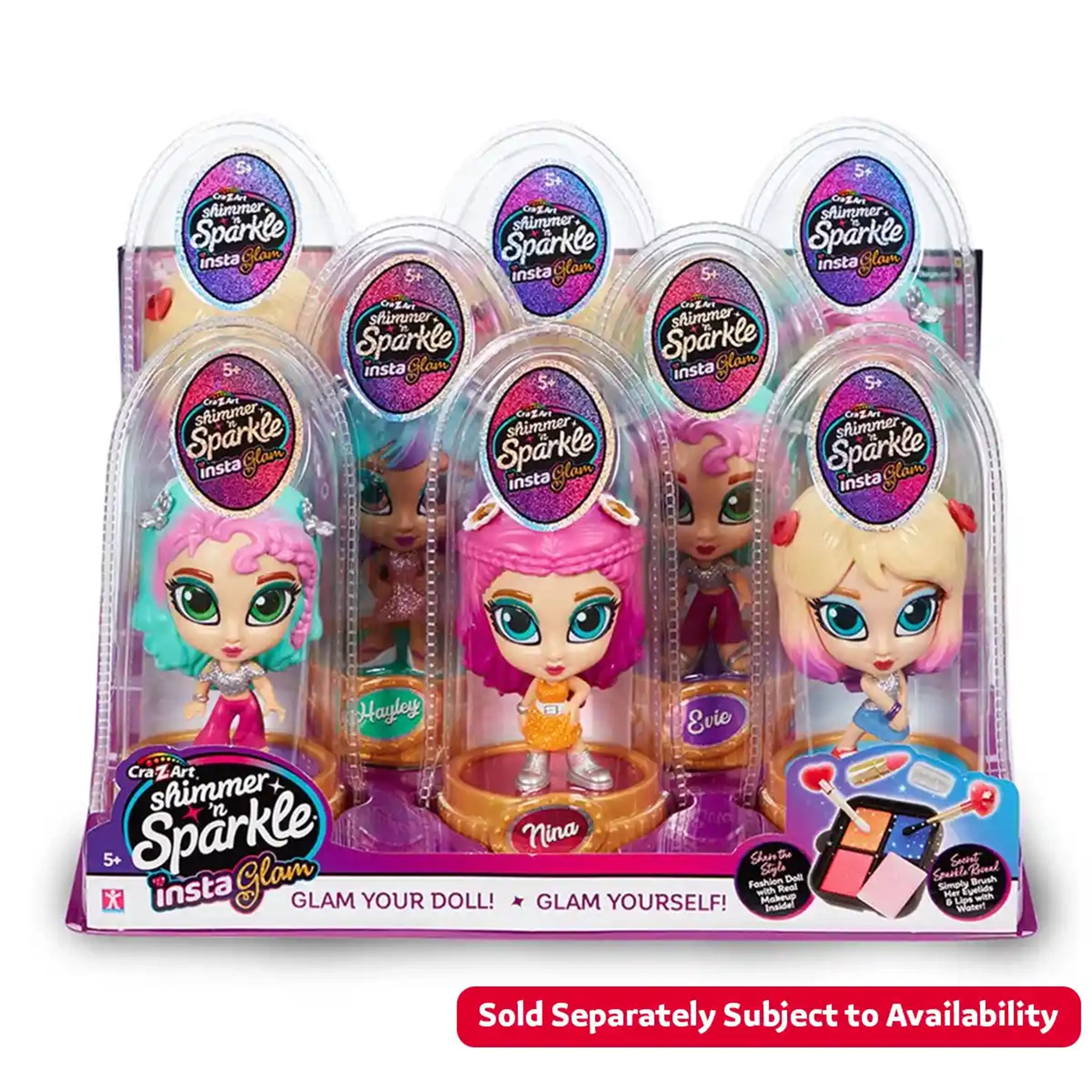 InstaGlam Makeup Dolls