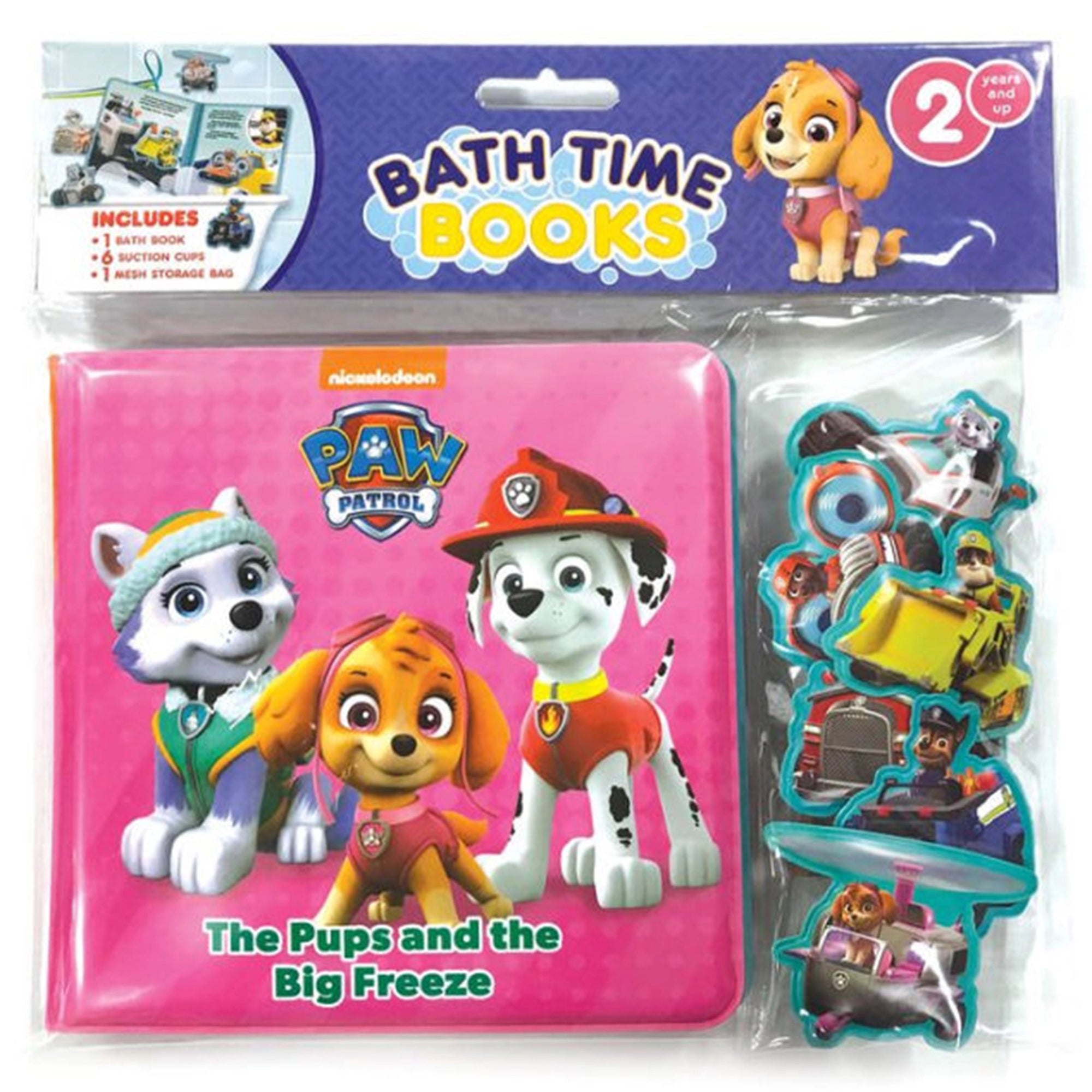 NICK PAW PATROL BATHTIME BOOKS (polybag edition)