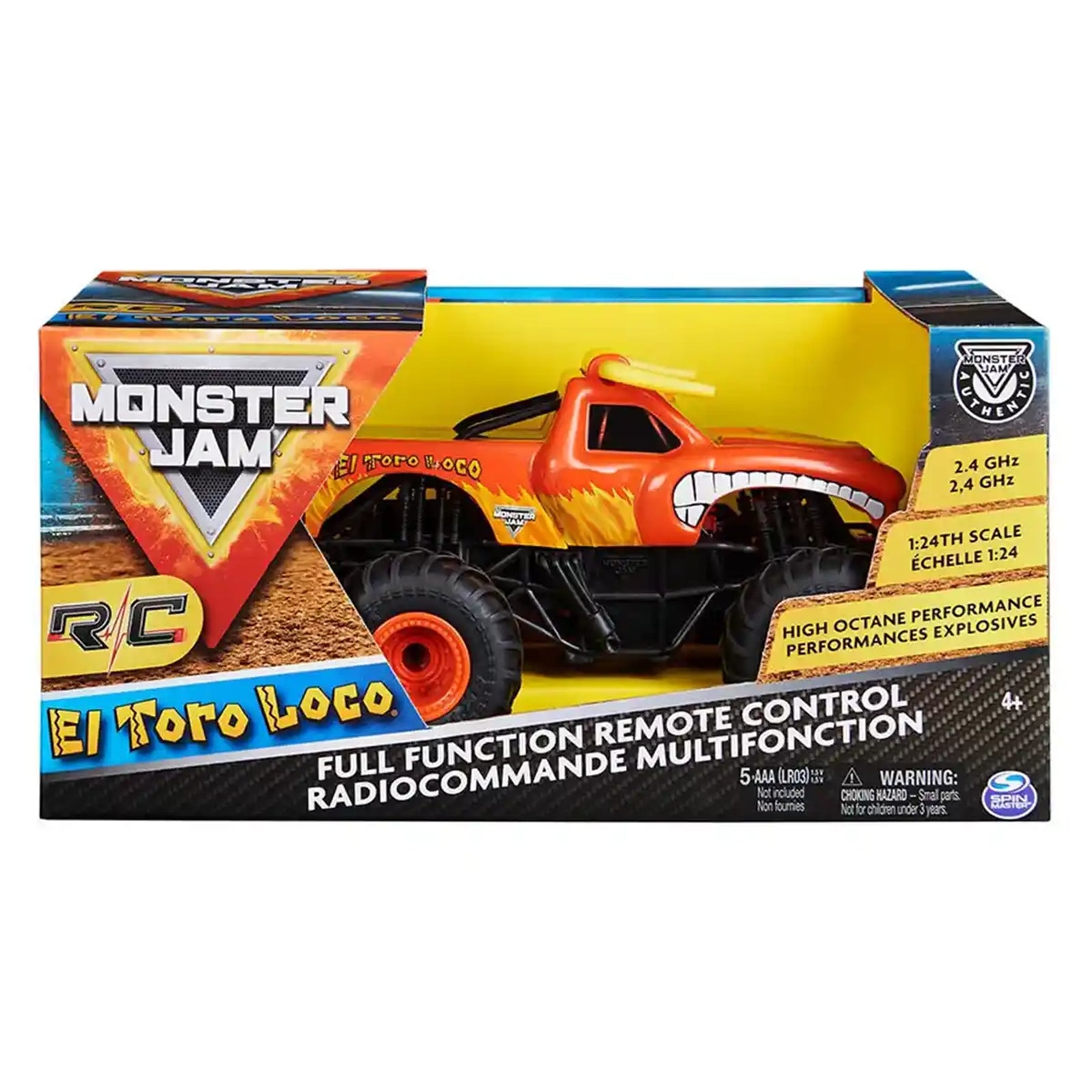 Monster Jam RC 1:24 El Toro Loco