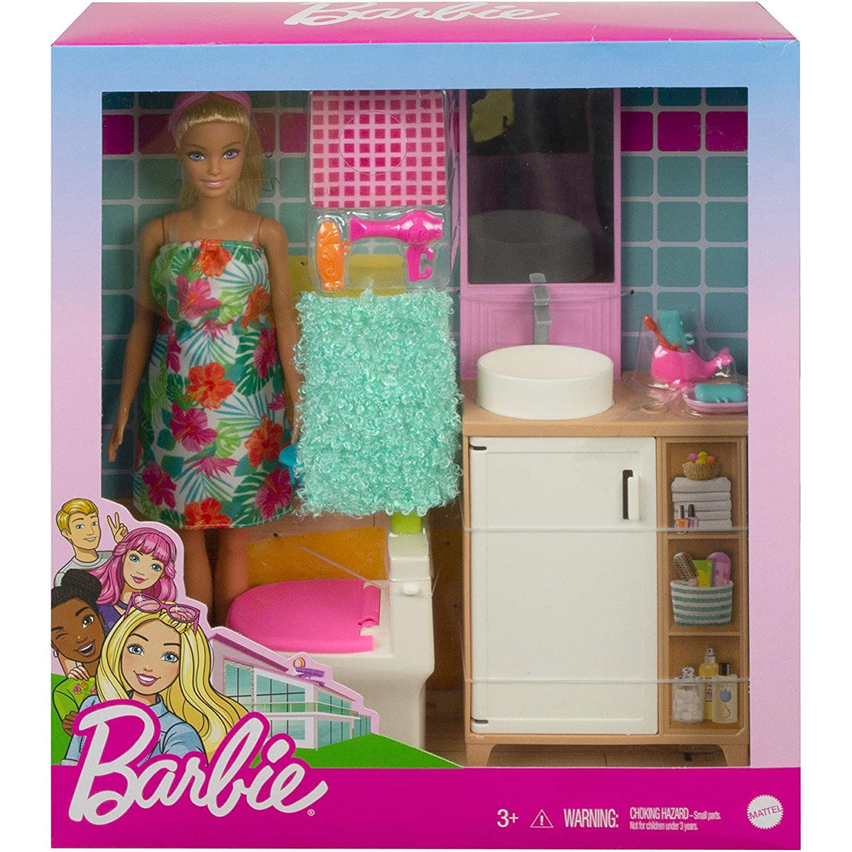 Barbie Room with Doll Asst. (2)