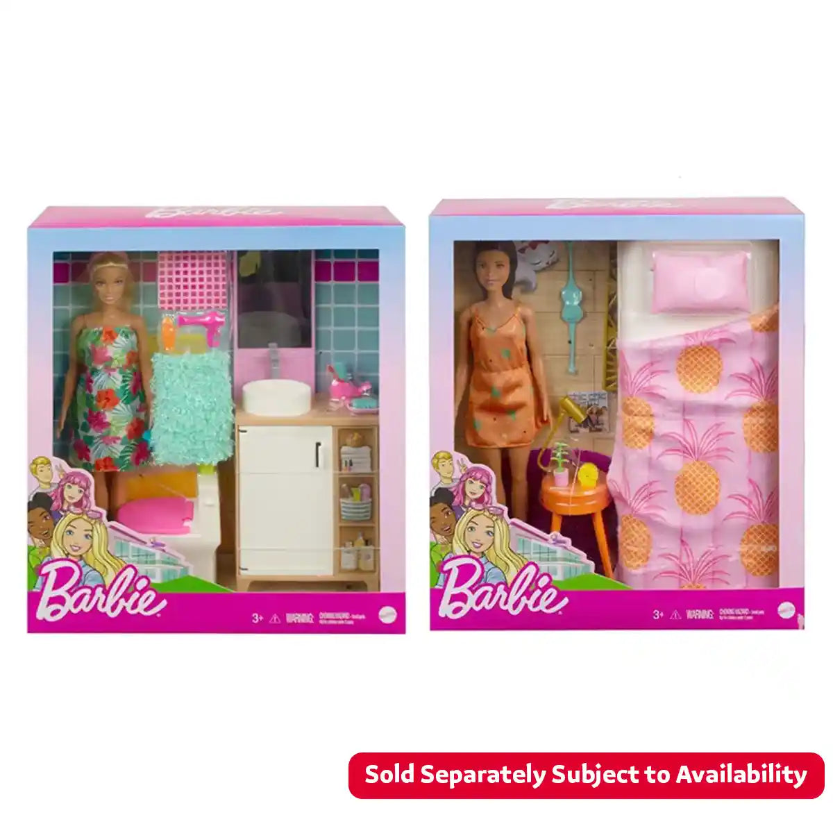 Barbie Room with Doll Asst. (2)