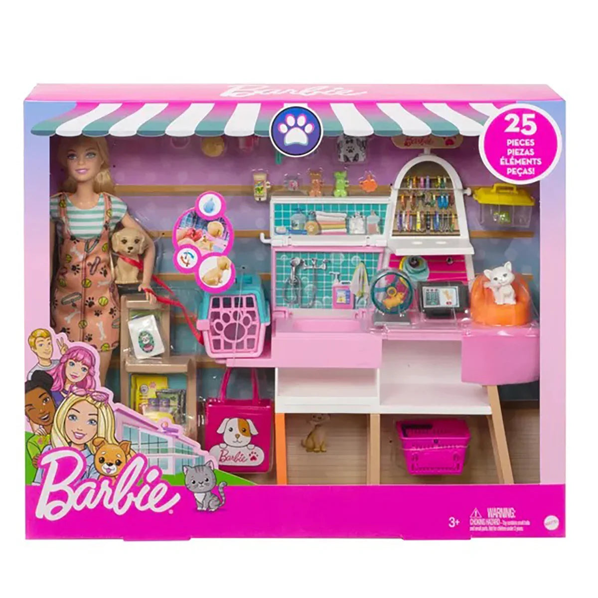 Barbie Pet Supply Store Playset