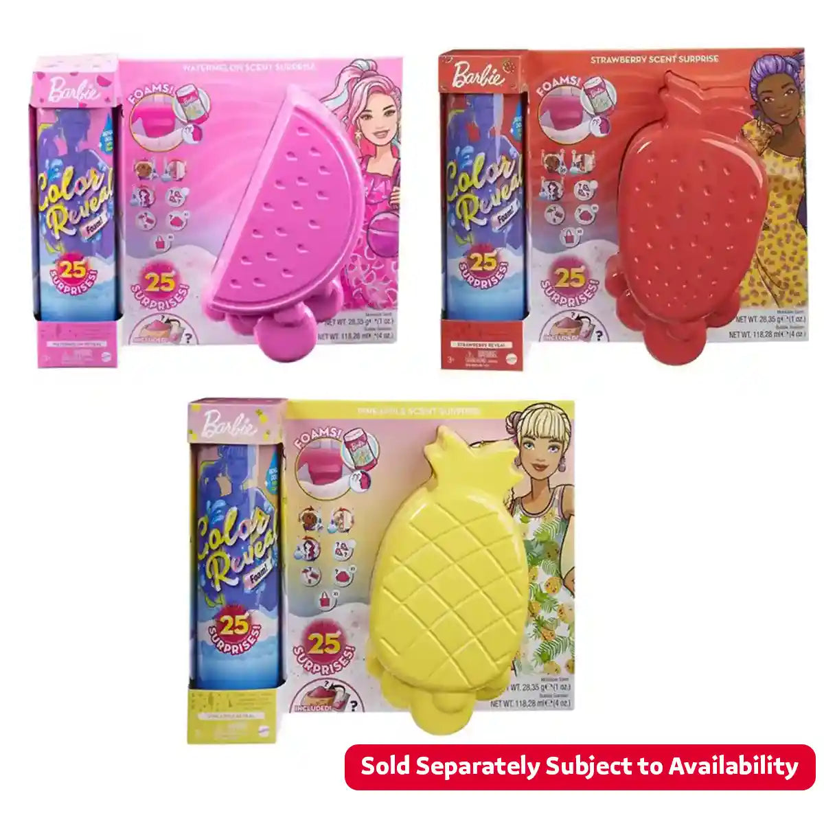 Color Reveal Barbie Foam Summer Asst. (3)