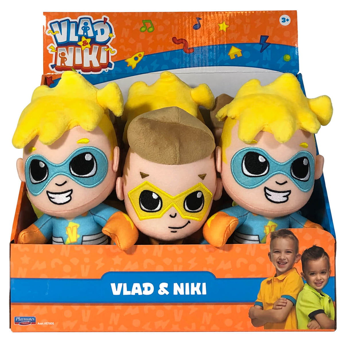 Vlad & Niki Plush 9" Asst. 2 CDU