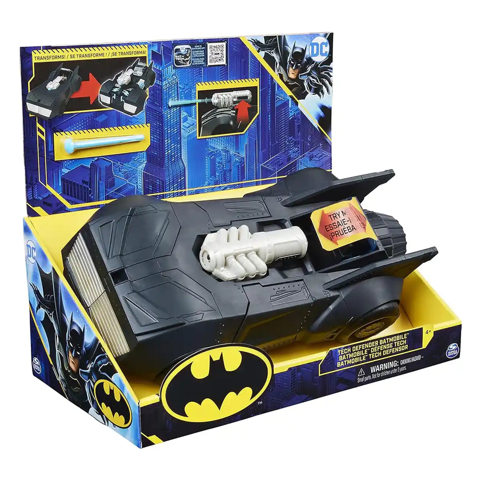 DC Batman Tech Defender Batmobile