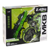 R/C Stunt Car 2.4ghz Transforming Black Mamba 3+