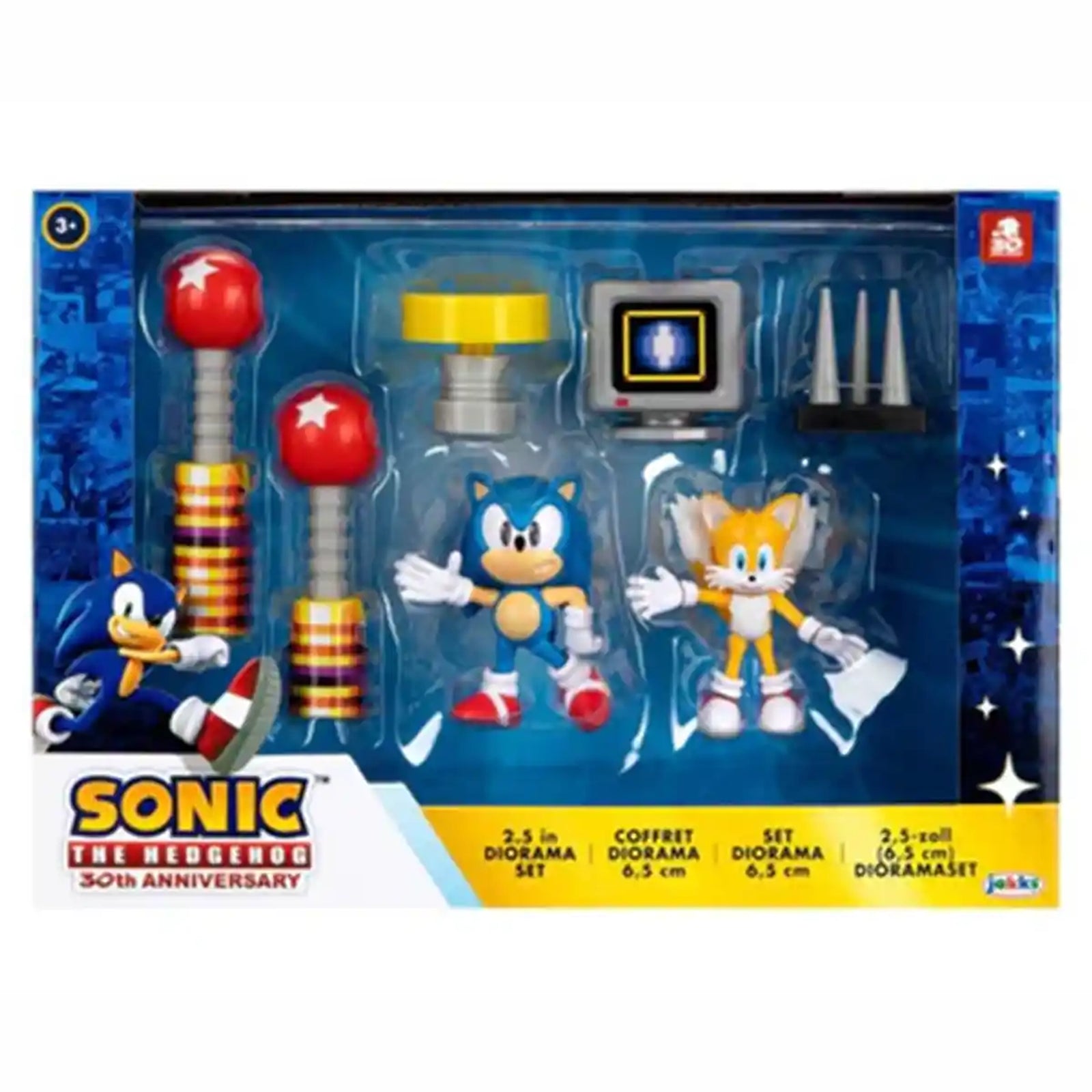 Sonic 2.5" Fig Diorama Set
