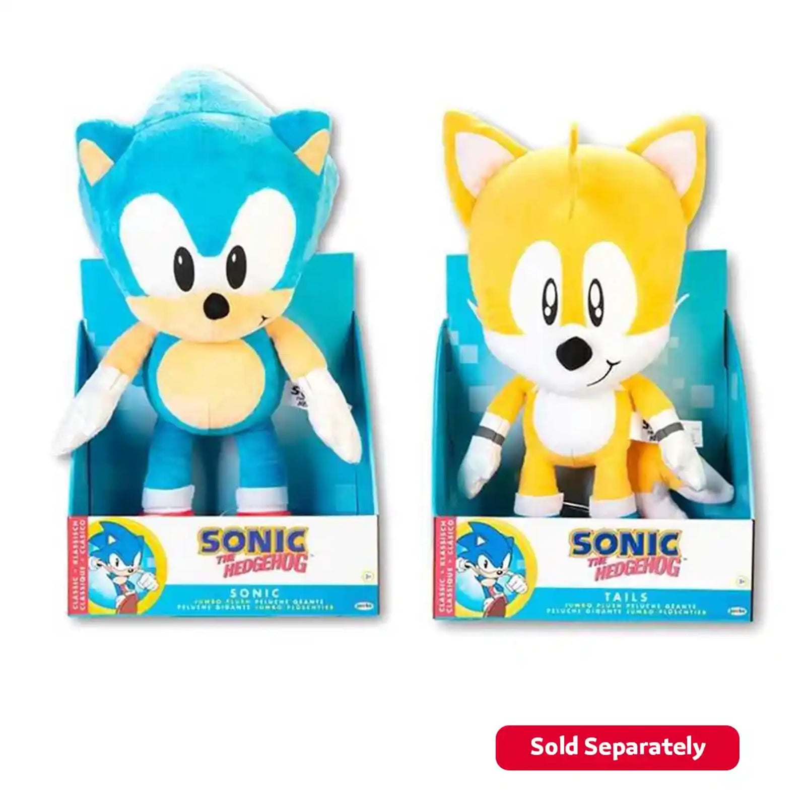 Sonic Jumbo Plush 20" Asst. 2