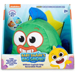 Baby Shark BSR vesible Plush Wllim Captain Kelp
