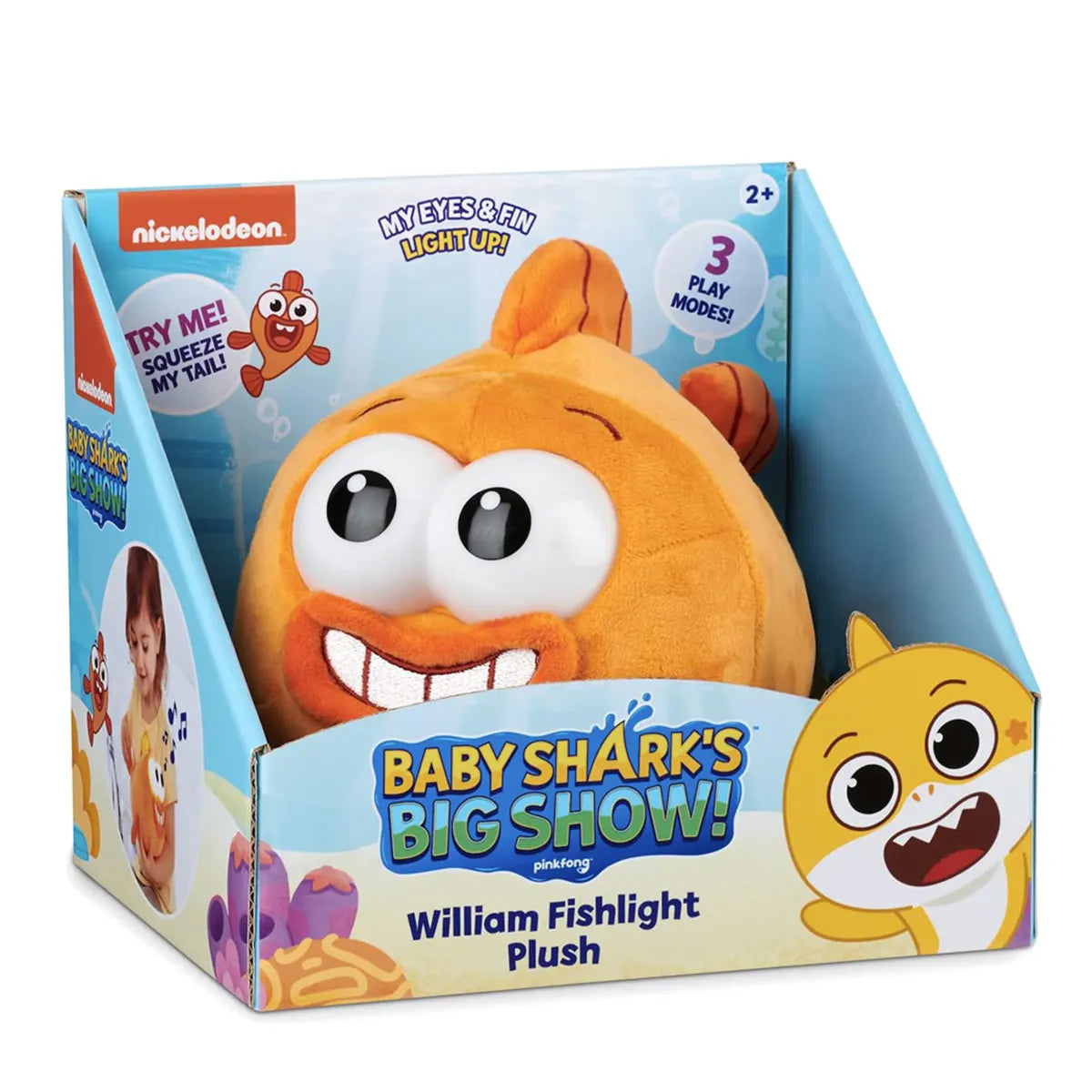Baby Shark BS Plush Fishlight William
