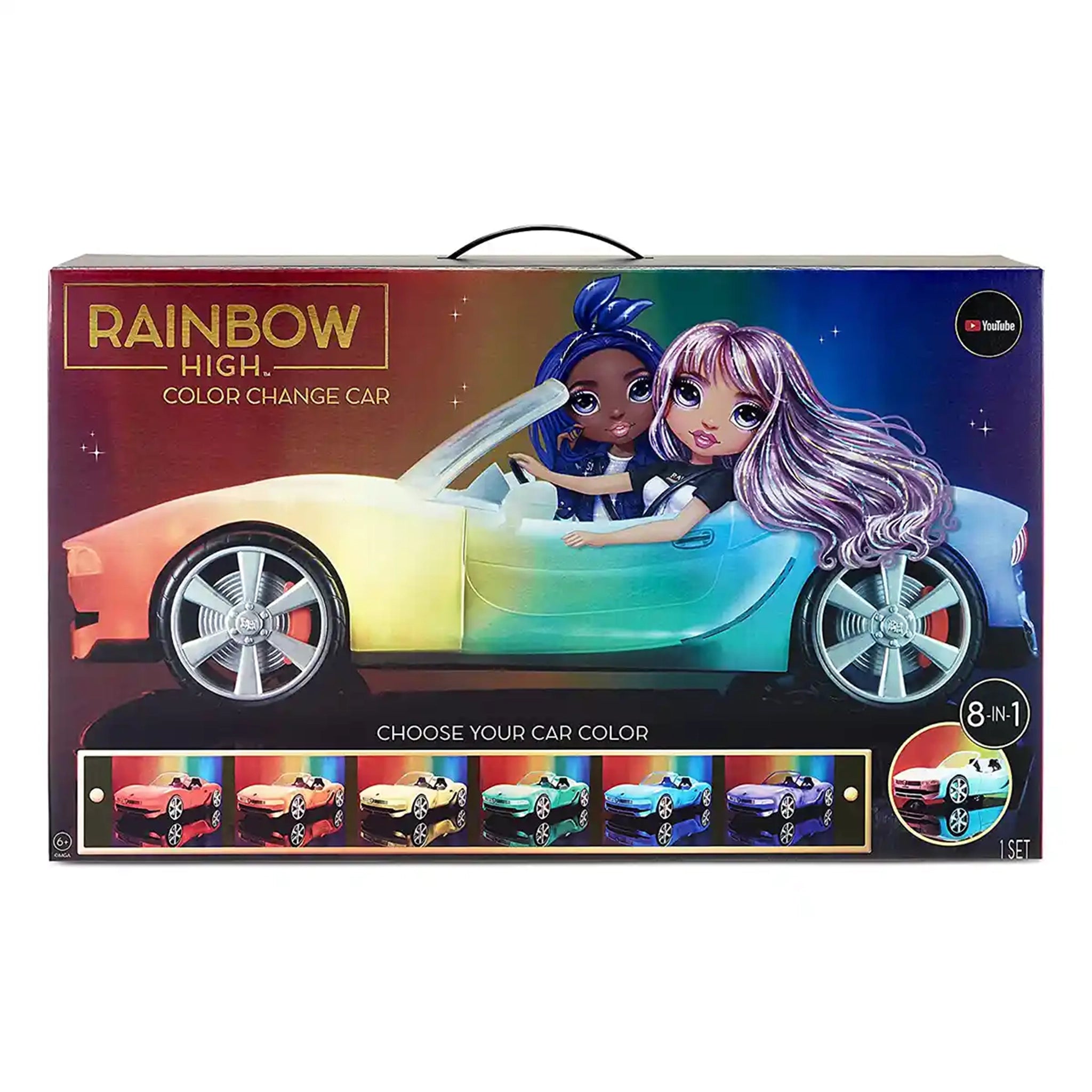 Rainbow High Color Change Car