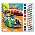 MATTEL HOT WHEELS DELUXE POSTER PAINT & COLOR