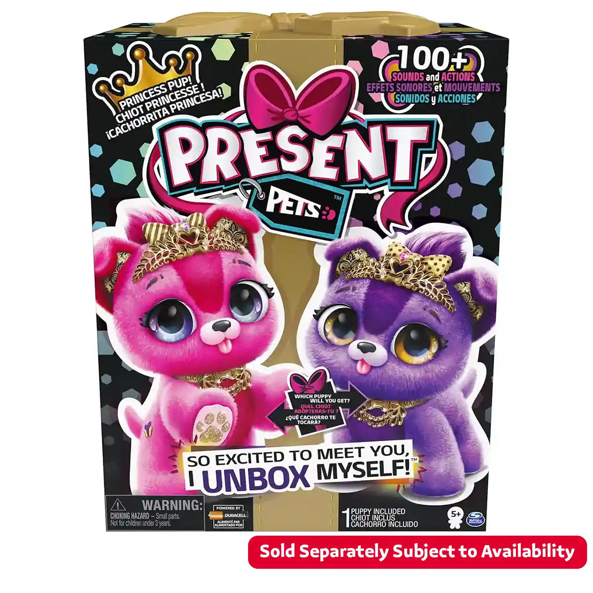 Present Pets Sparkle Princess Asst.