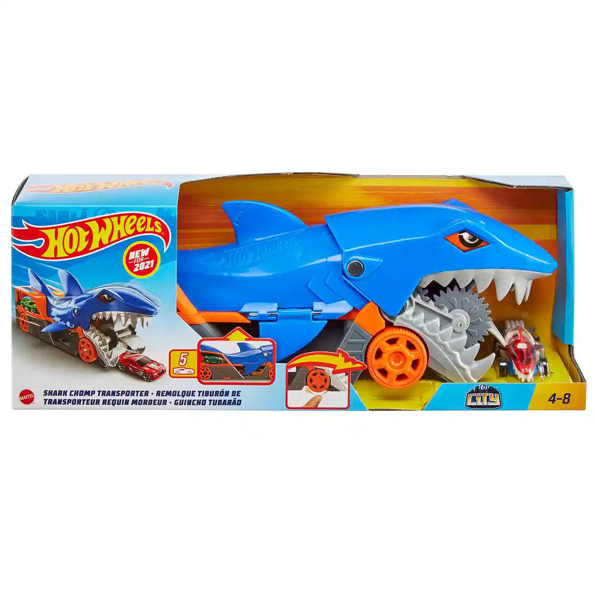 Hot Wheels LSV Shark Chomp Transport