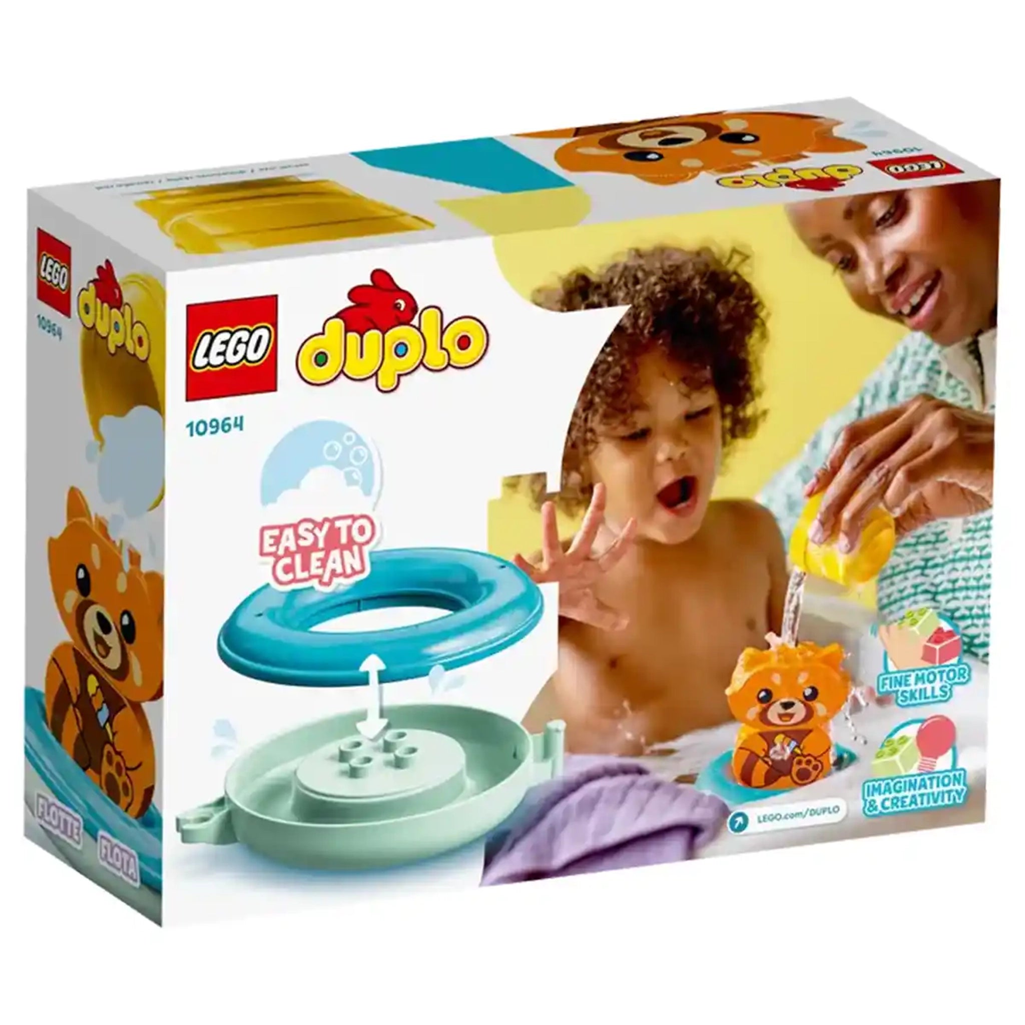 LEGO Duplo Bath Time Fun: Floating Red Panda