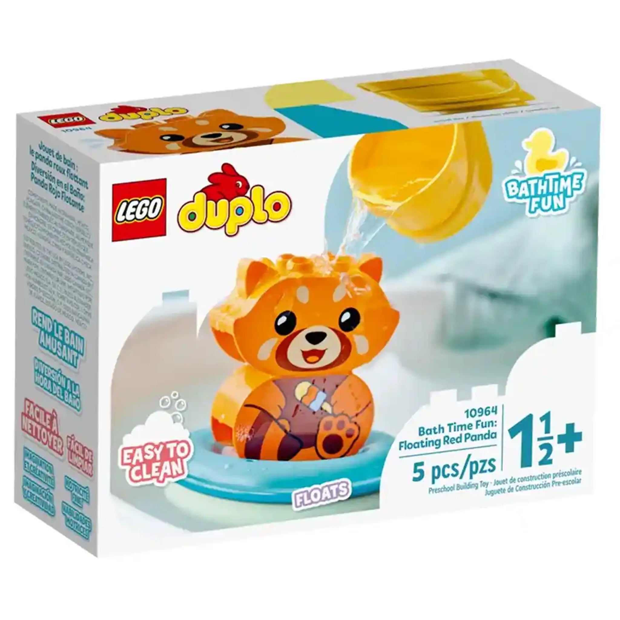 LEGO Duplo Bath Time Fun: Floating Red Panda