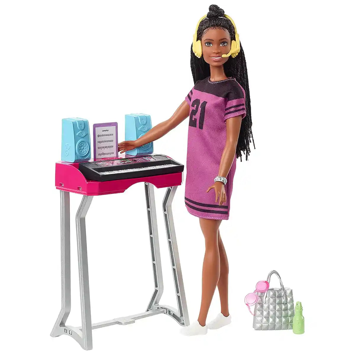 Barbie Music Playset Brooklyn Recording