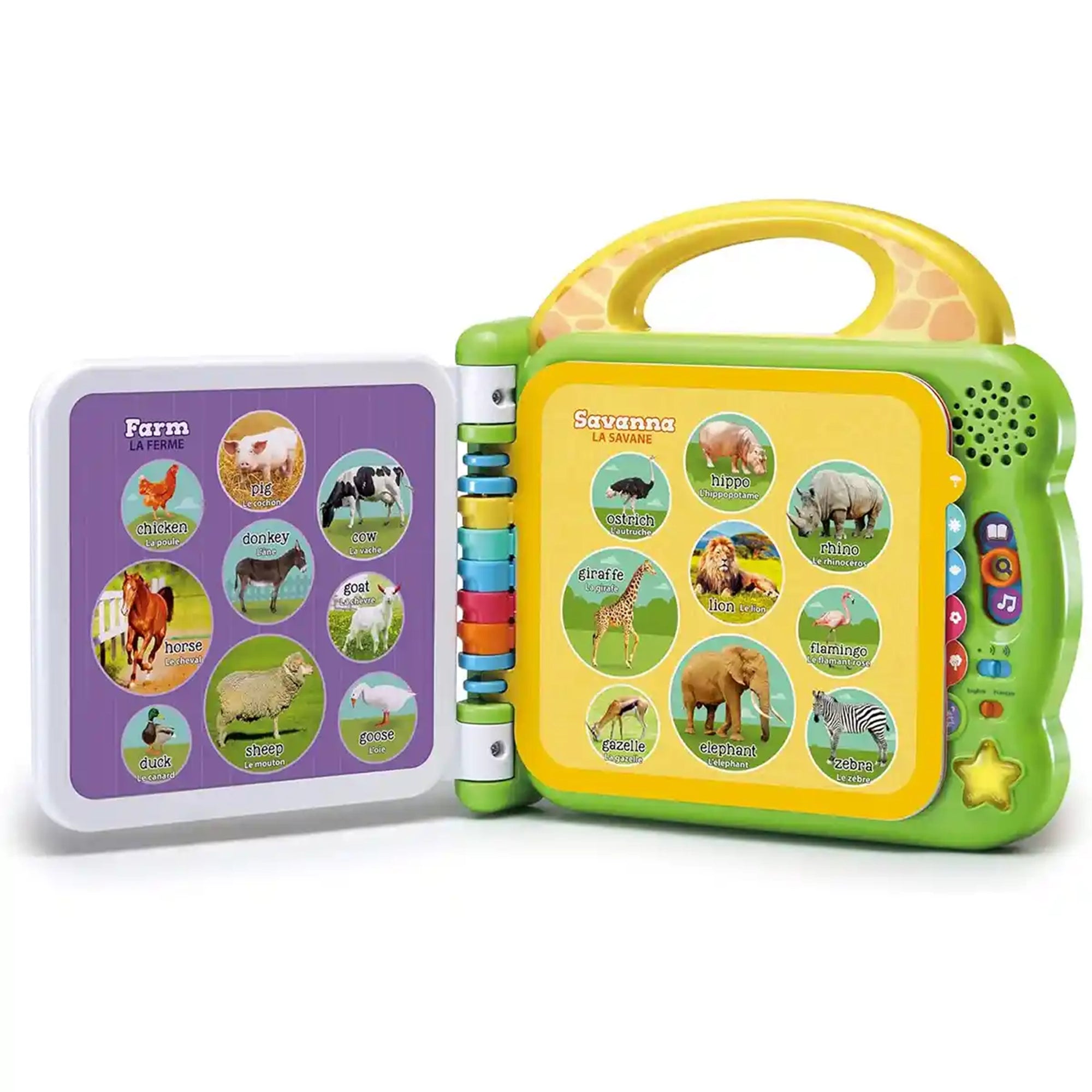 LeapFrog 100 ANIMALS BOOK (BILINGUAL: UK+FR )
