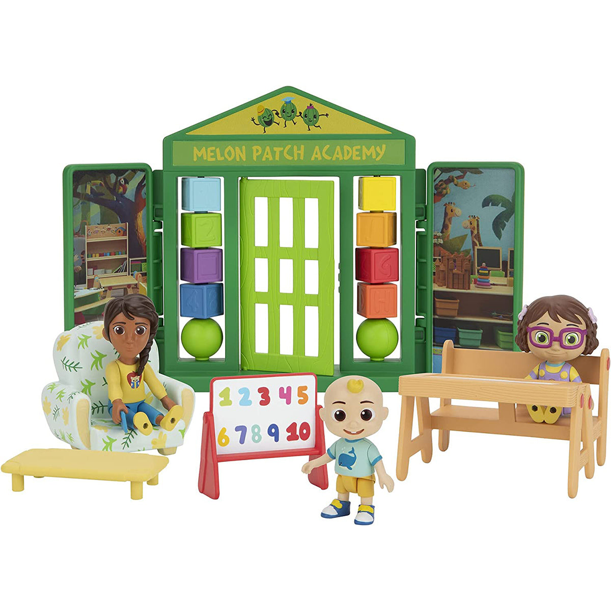 Cocomelon Deluxe Schooltime Playtime Set