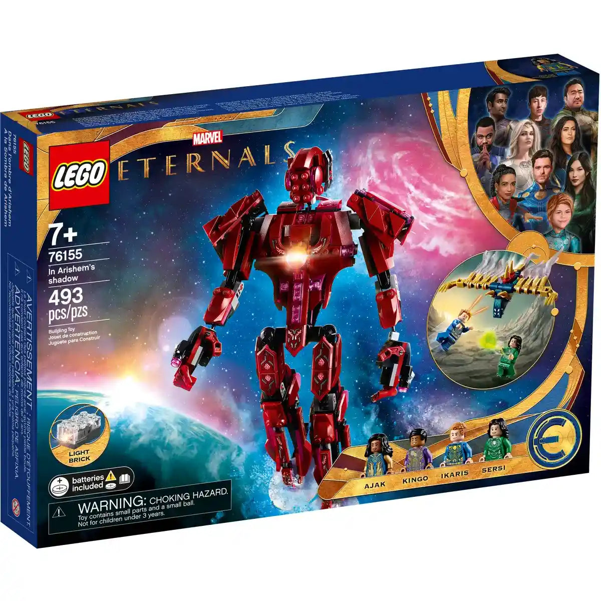 LEGO Marvel The Eternals In Arishemâ€™s Shadow 76155 Building Kit