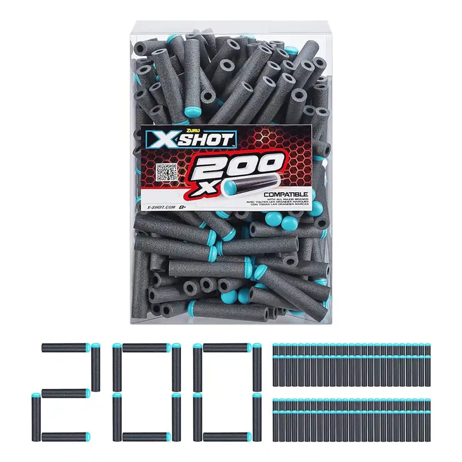 X-Shot 200pack Refill Darts