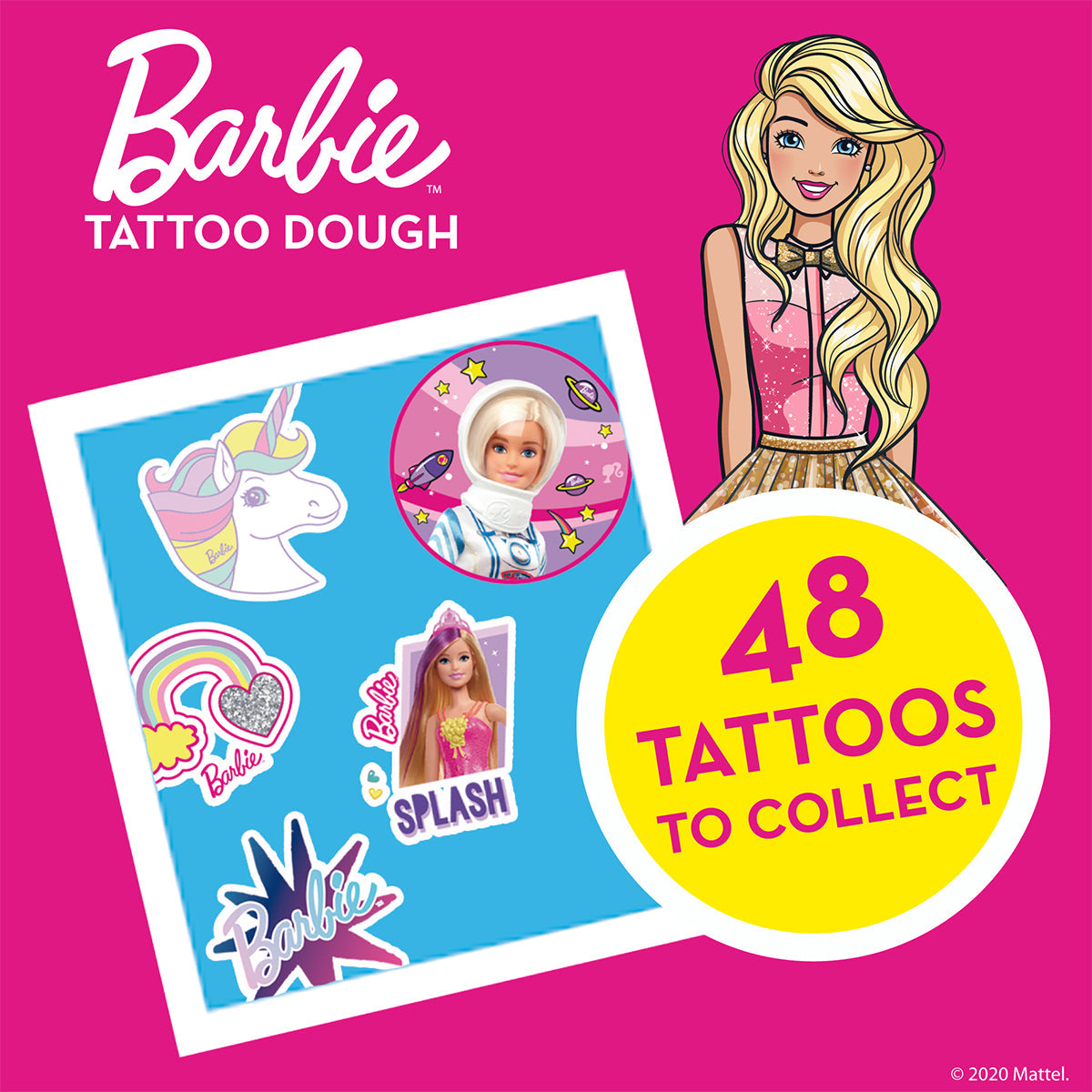 Lisciani Barbie Tattoo Dough D
