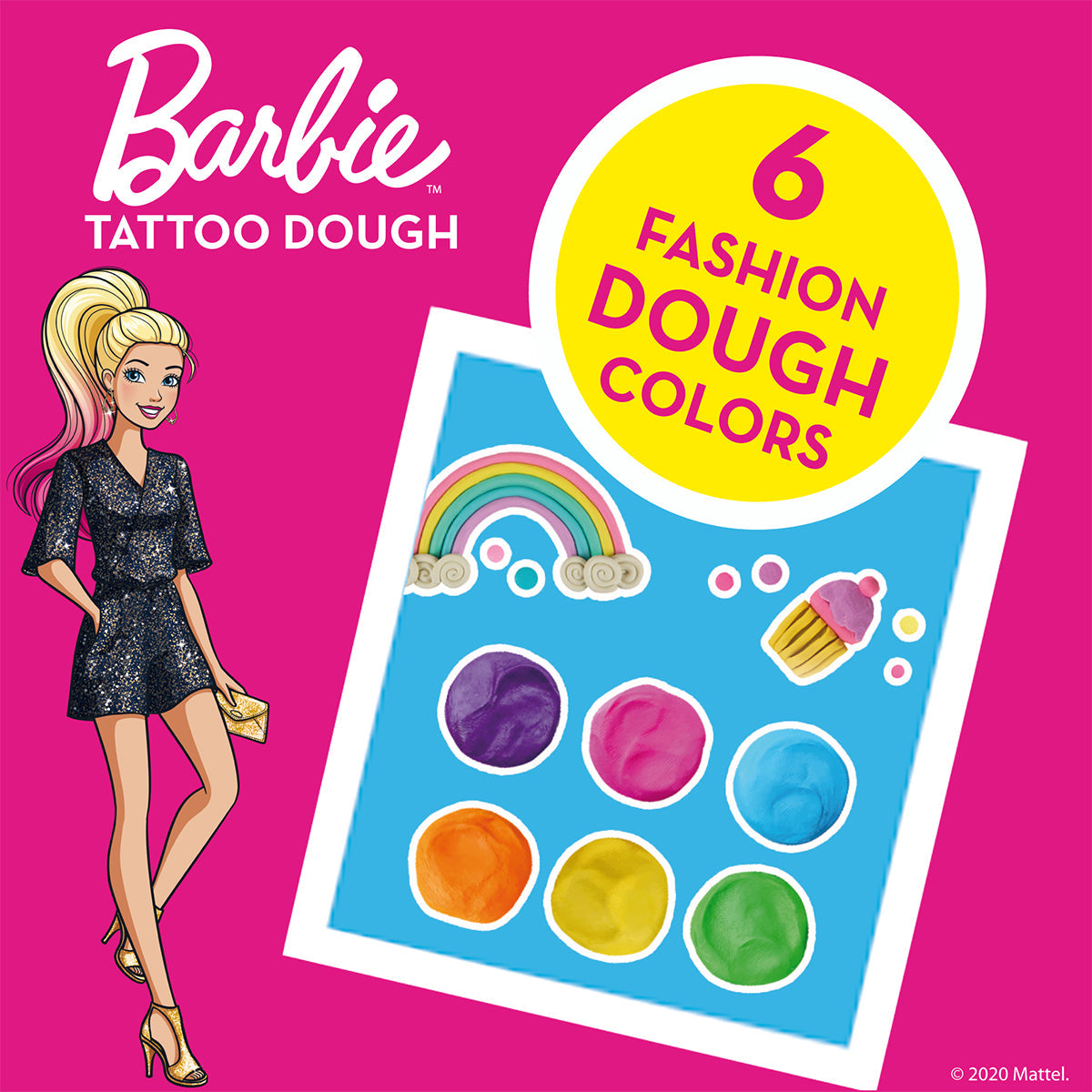 Lisciani Barbie Tattoo Dough D