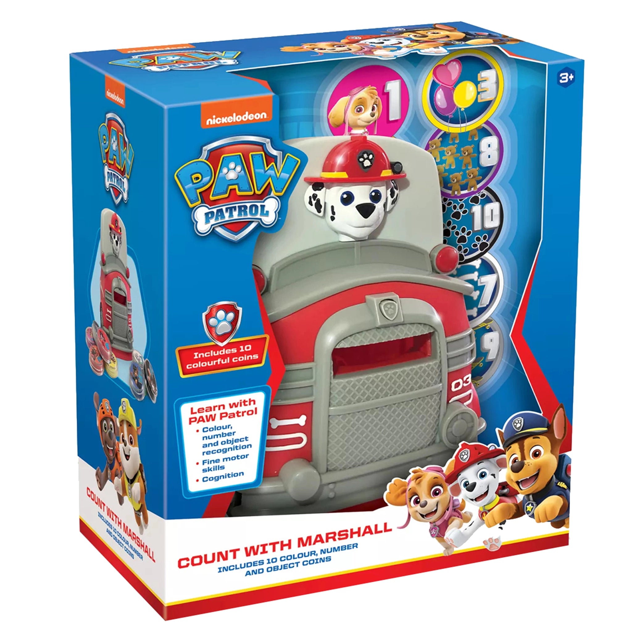 Paw Patrol Count with Marshall