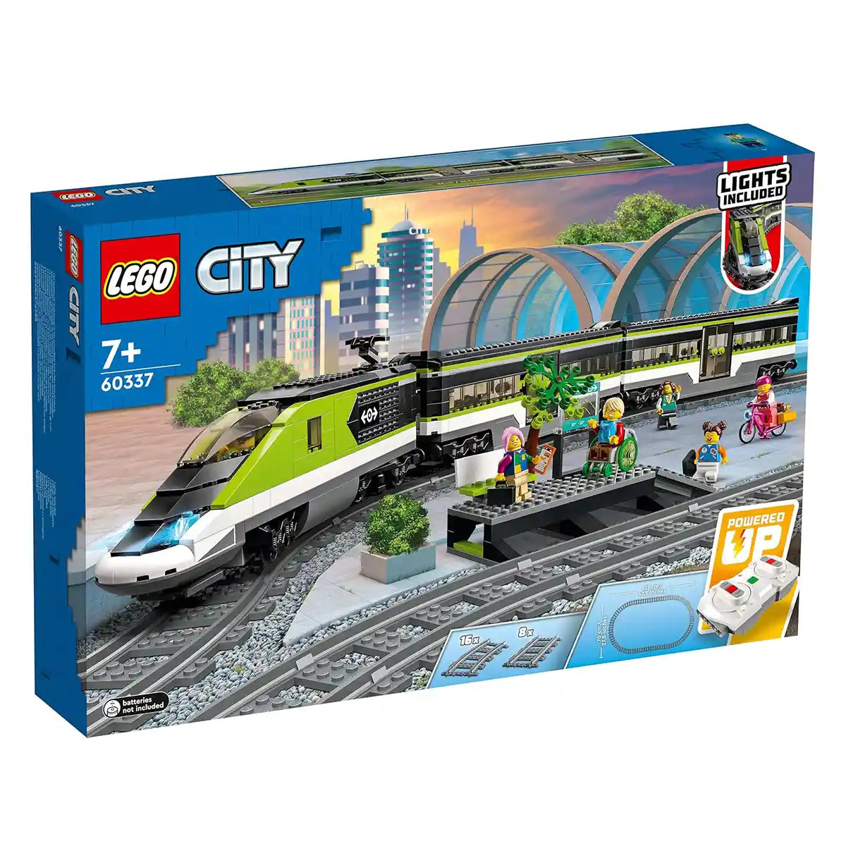 Lego City Express Passenger Train 60337 Building Kit (764 Pieces)