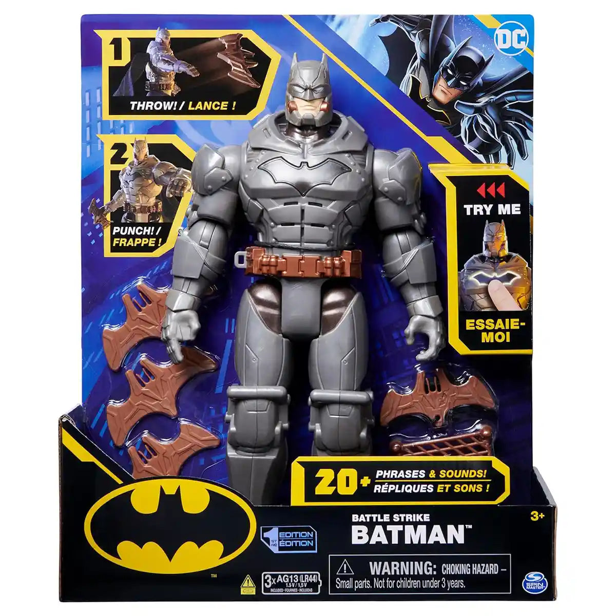 DC Batman Fig 12" Dlx w/Feature