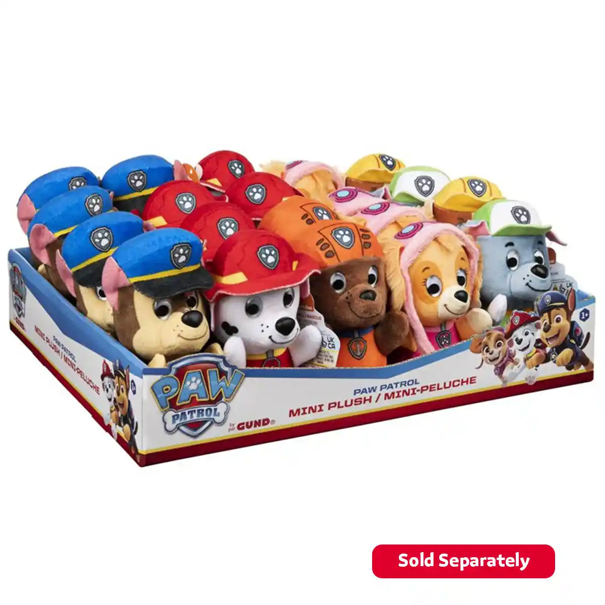 Paw Patrol Plush 3.5"Asst. CDU (Impulse)
