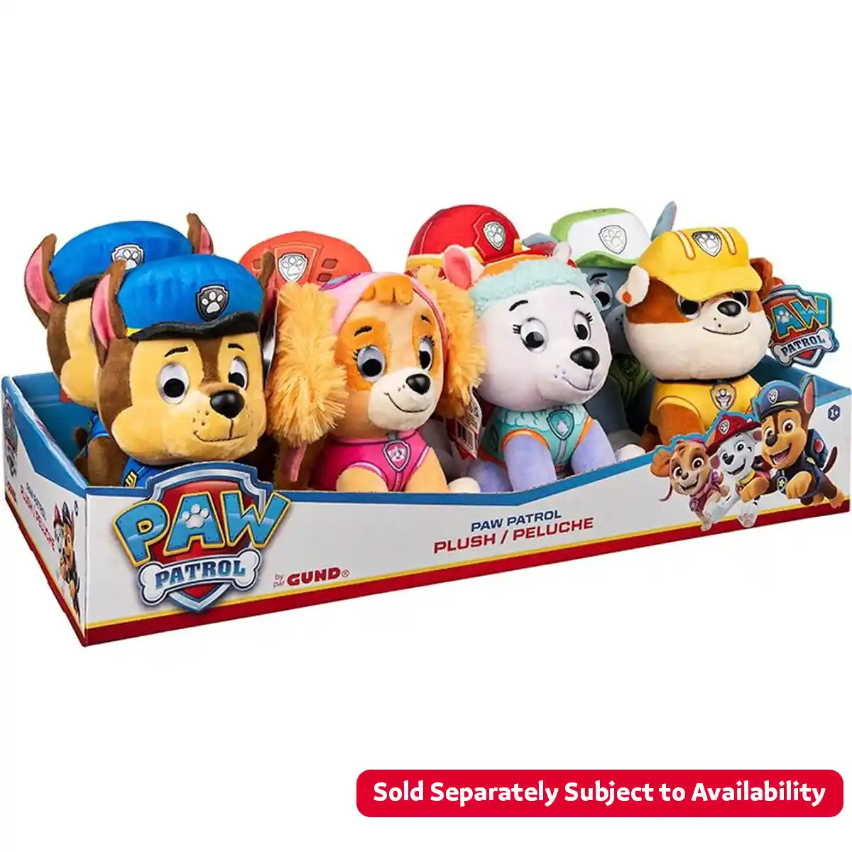 Paw Patrol Plush 6" Asst. CDU (Impulse)