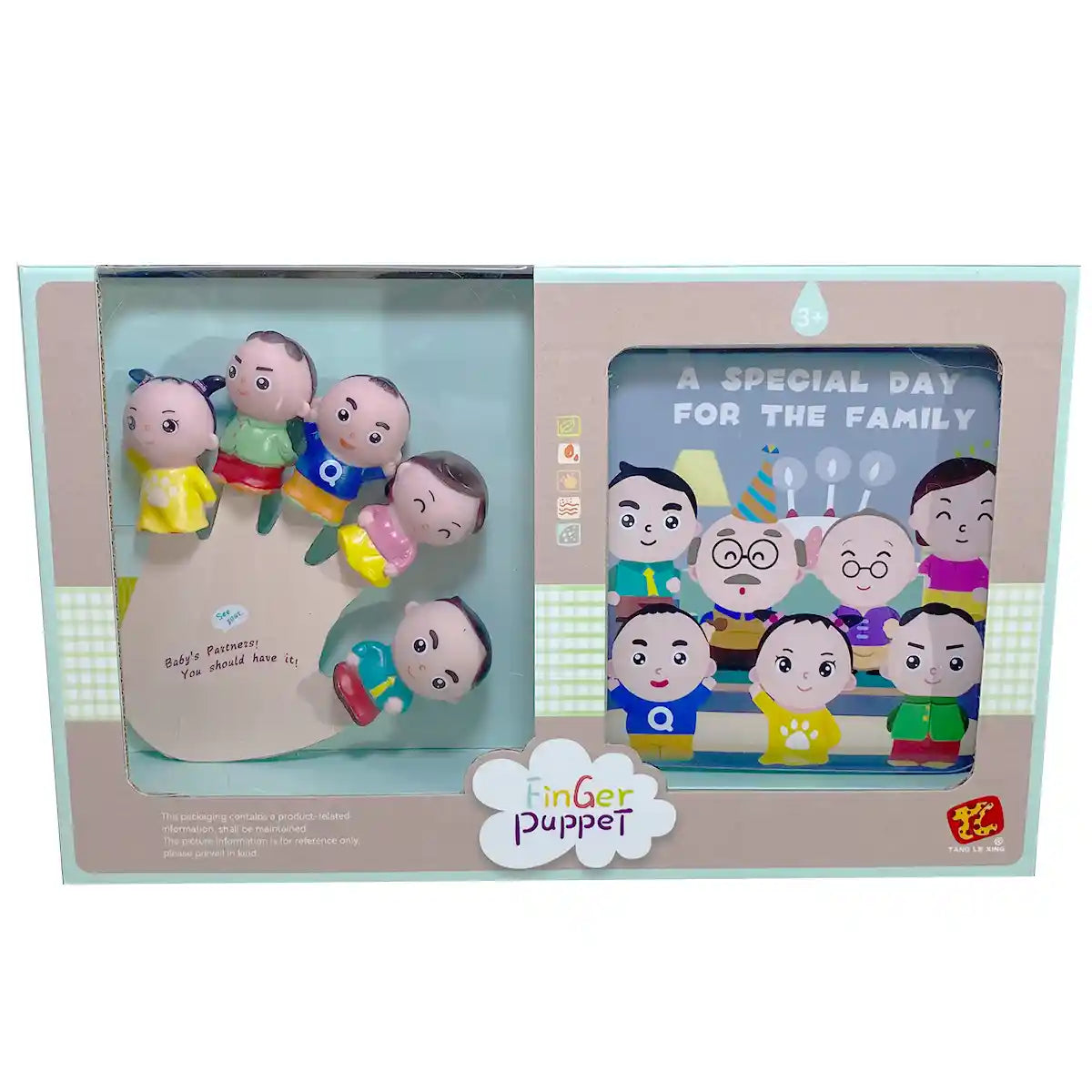 Finger Puppet + Storybook - TL-73
