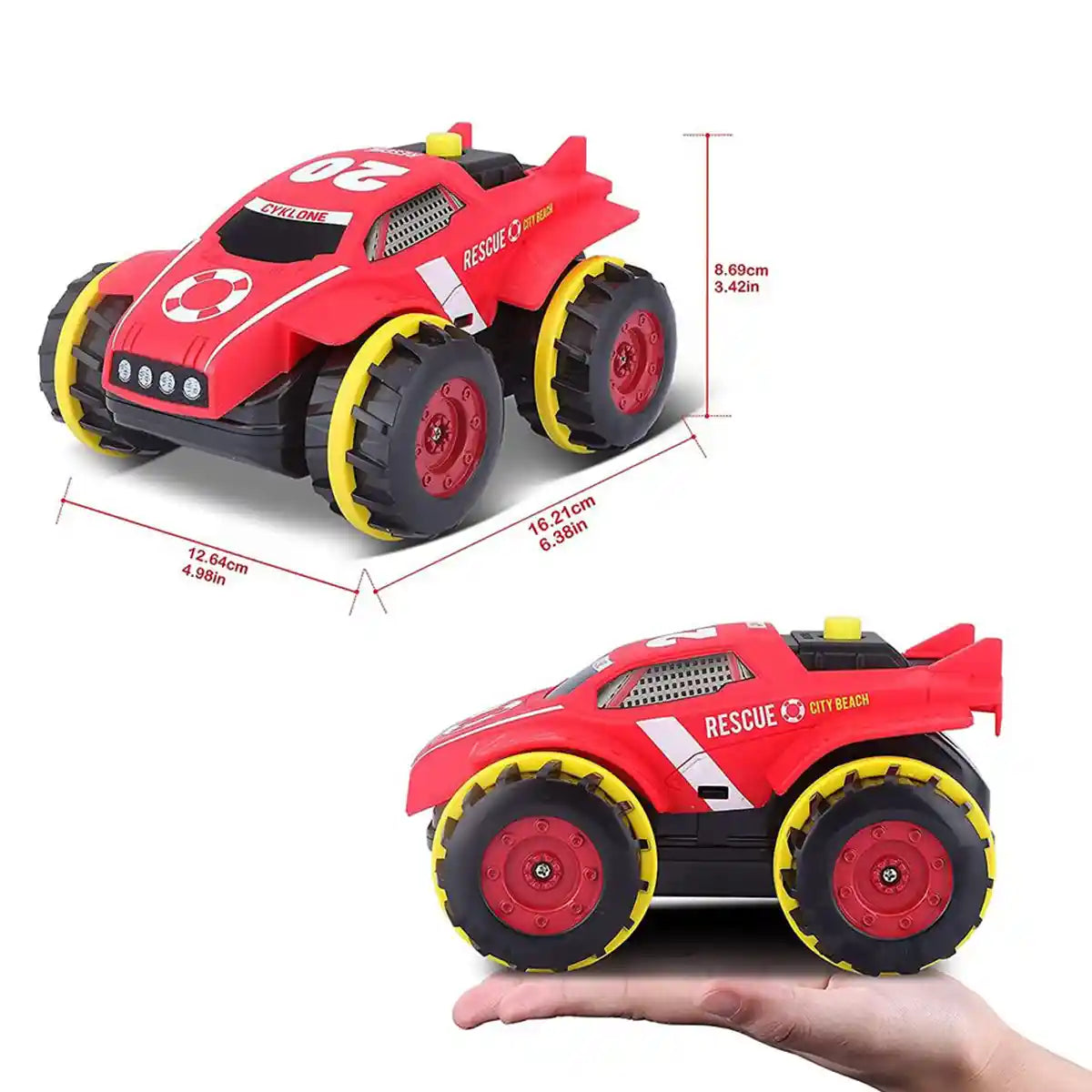 Maisto - CYKLONE RC AQUA TREAD