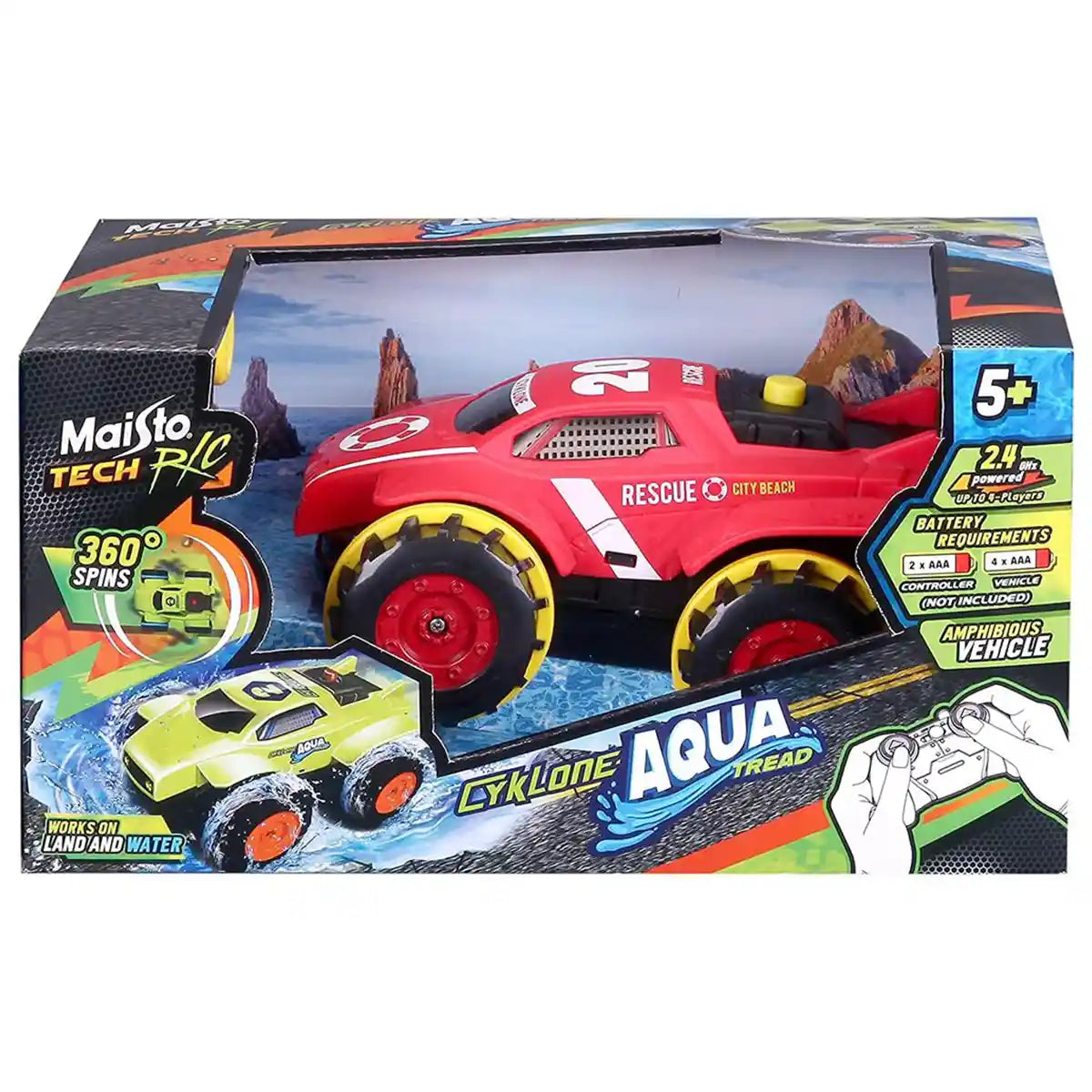 Maisto - CYKLONE RC AQUA TREAD