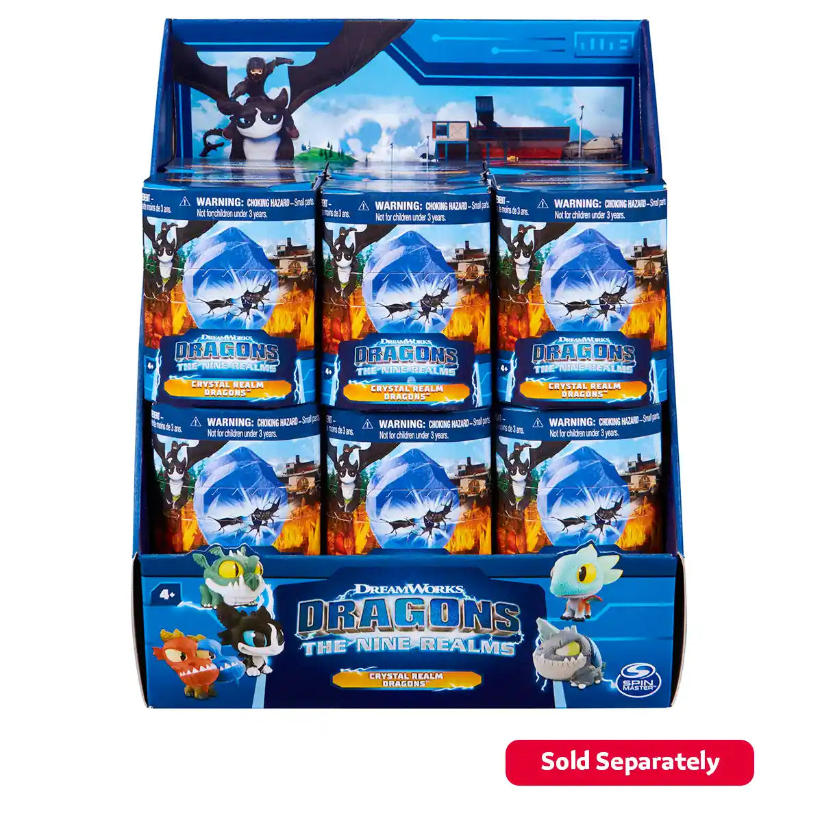 Dragons Realms Crystal Collectable Fig Asst CDU