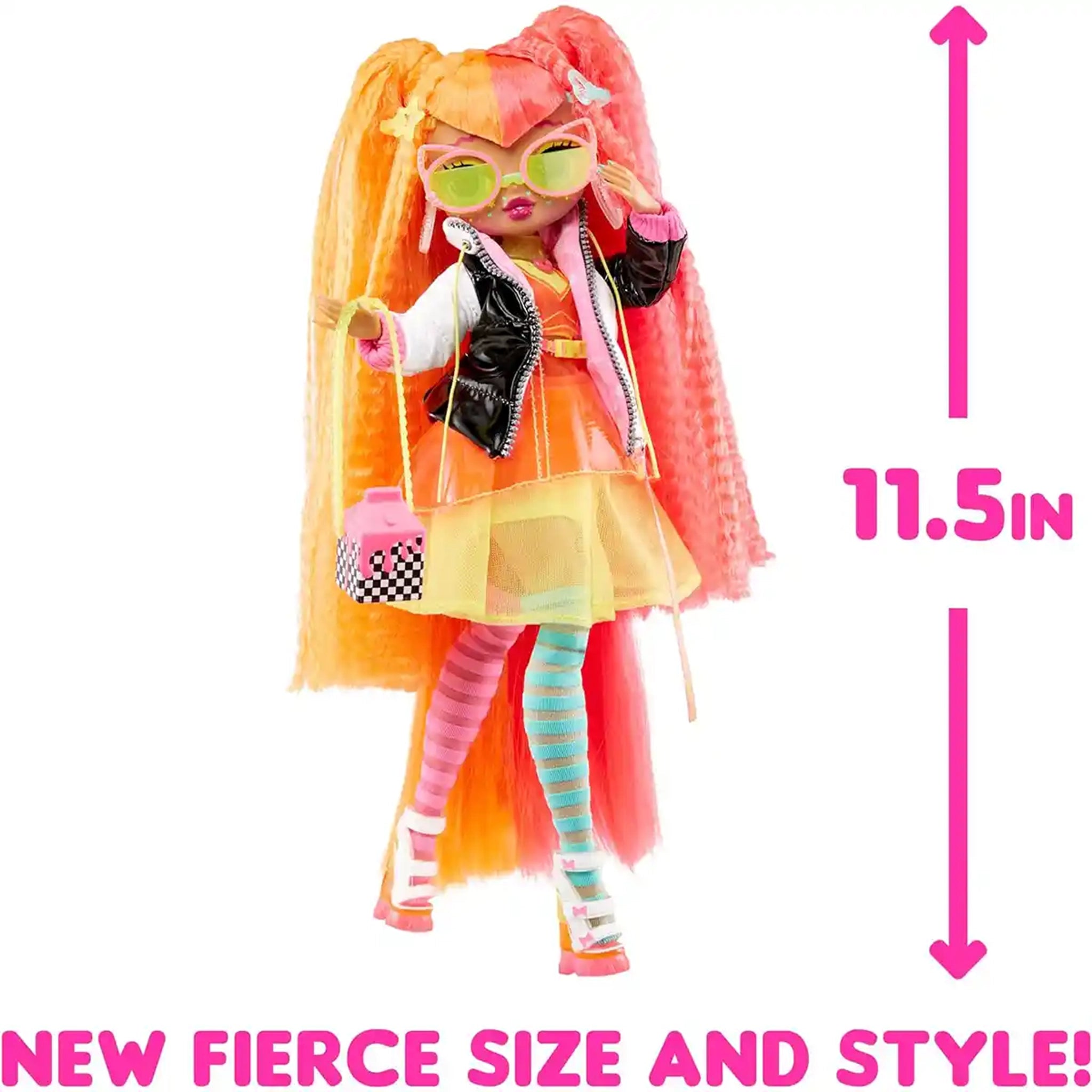 L.O.L. Surprise 707 OMG Fierce Dolls - Neonlicious