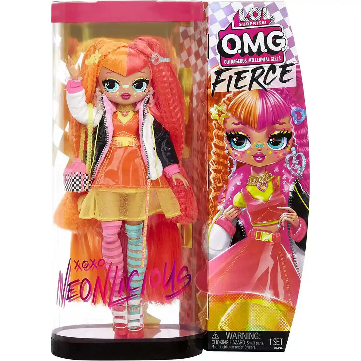 L.O.L. Surprise 707 OMG Fierce Dolls - Neonlicious
