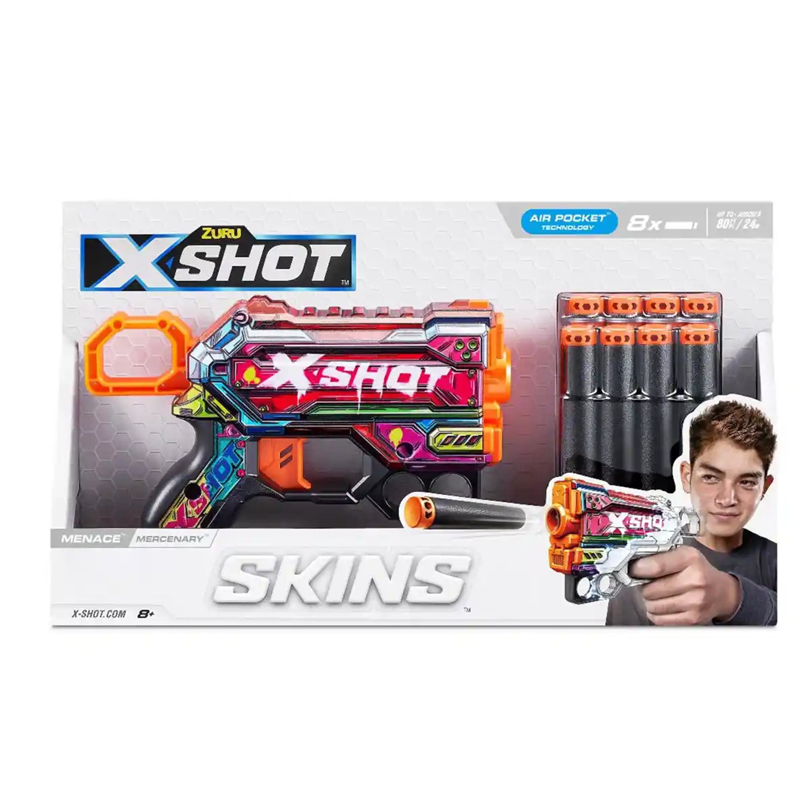 X-Shot -Excel Skin Menance