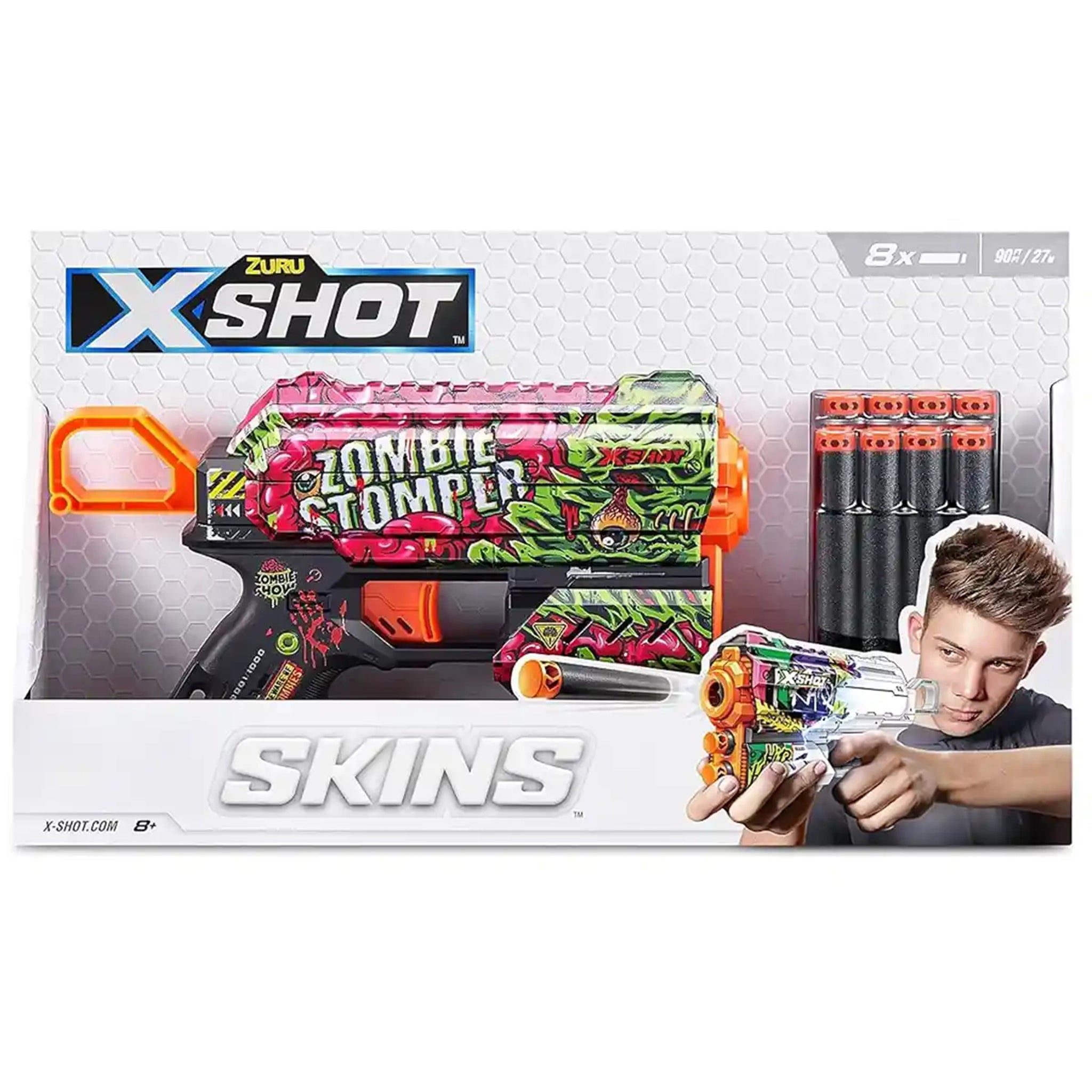 X-Shot -Excel Skin Flux-ZOMBIE