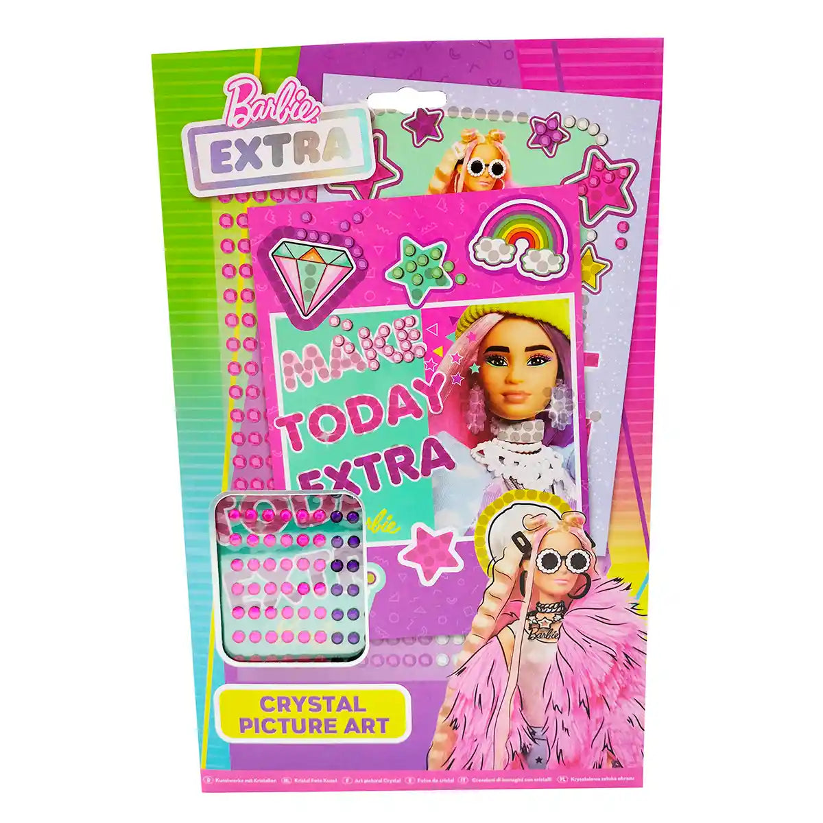BARBIE EXTRA CRYSTAL PICTURE ART