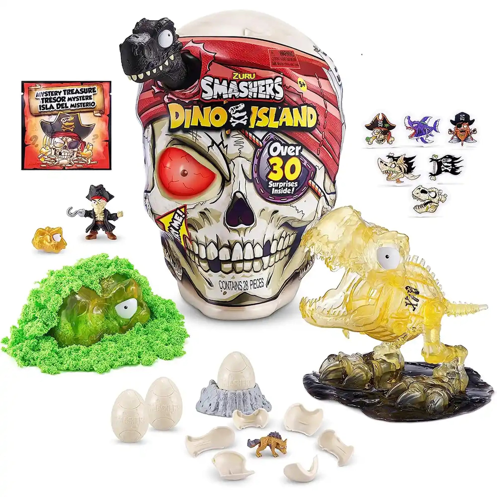 Smasher Giant Skull Dino Island S1 (RED/BLACK)