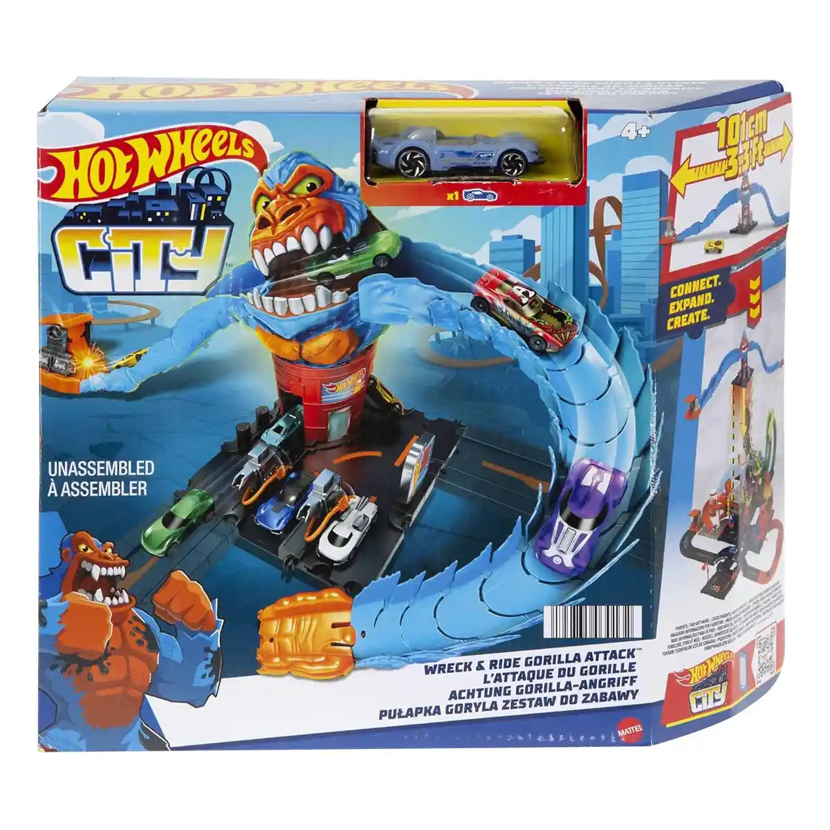 Hot Wheels City Nemesis Gorilla Garage