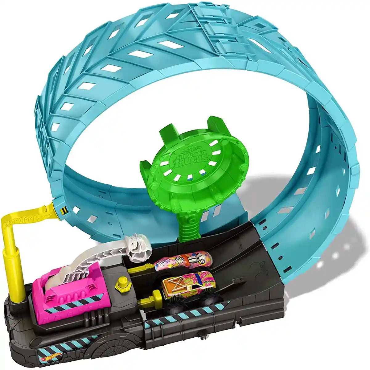Hot Wheels Mt Glow In The Dark Epic Loop Challenge Play Set