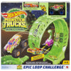 Hot Wheels Mt Glow In The Dark Epic Loop Challenge Play Set